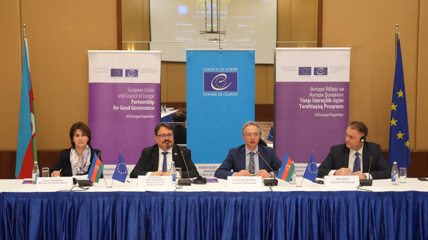 EU and Council of Europe continue co-operation work in Azerbaijan to implement reform priorities