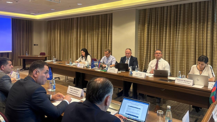 CEPEJ evaluates the development of mediation in Azerbaijan