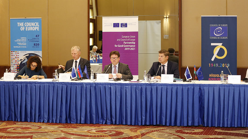 New joint EU-Council of Europe projects for 2019-2021 to help combatting money laundering, strengthening judicial system in Azerbaijan