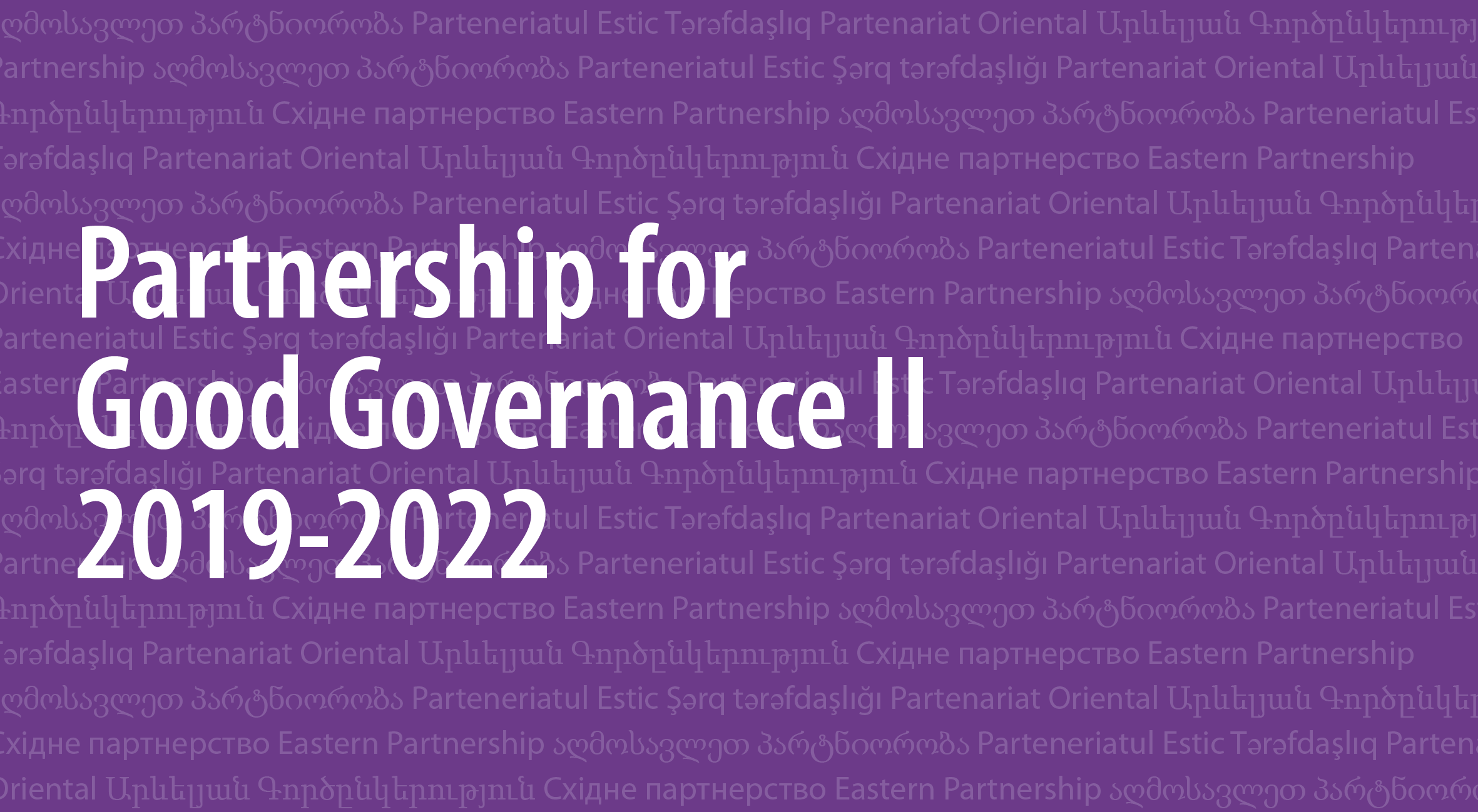 Partnership for Good Governance II