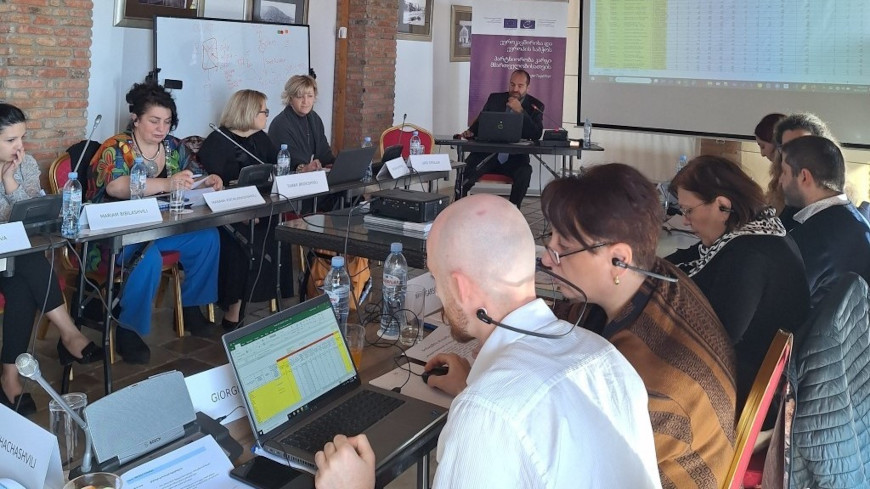 Enhancing Judicial Data Management in Georgia: training and preparation of a methodology for statisticians