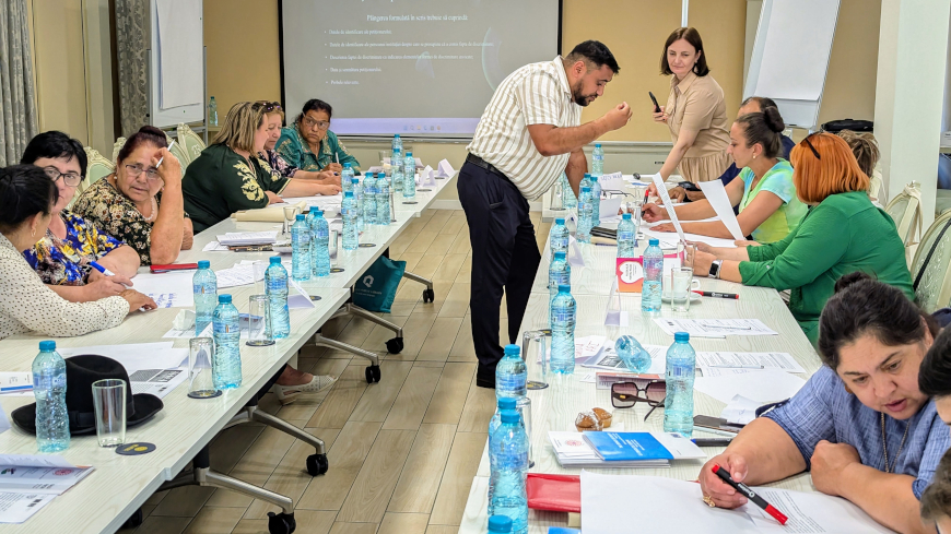 Empowering Roma community mediators in the Republic of Moldova to combat discrimination