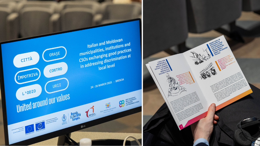 Cities against hate: Italian and Moldovan cities meet to discuss experiences and best practices in addressing hatred