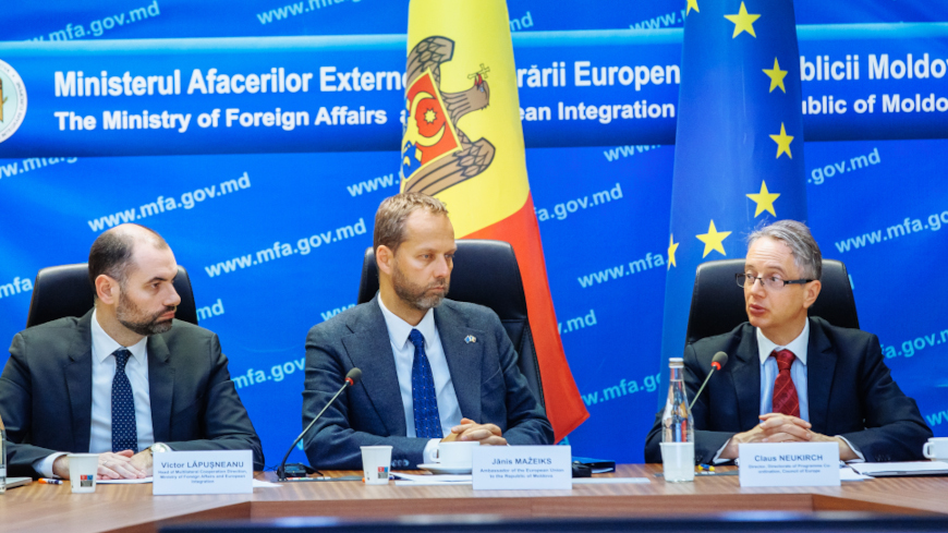 The European Union and the Council of Europe continue supporting domestic reforms on the path of EU integration for the Republic of Moldova through the Partnership for Good Governance
