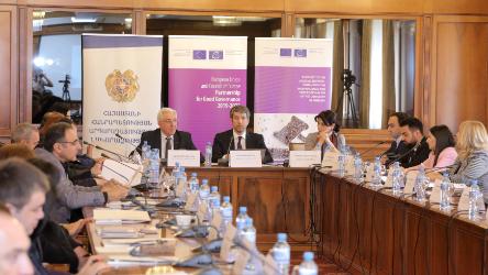 Round table discussion on the draft Judicial and Legal Reforms Strategy for 2022-2026 of the Republic of Armenia with the participation of the judiciary