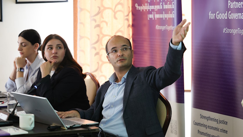 Council of Europe continues supporting Armenia in enhancing anti-corruption and money laundering investigations