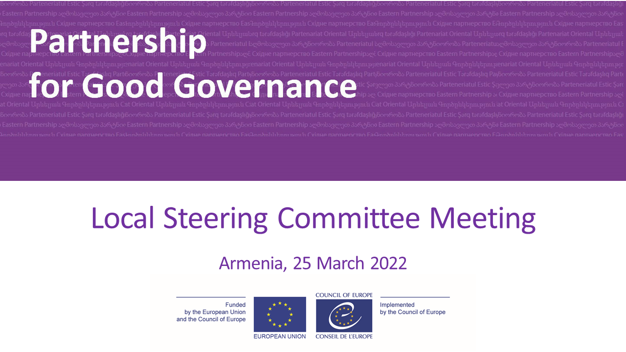 The Council of Europe and the European Union Delegation presented the state of implementation of the joint projects in Armenia in 2021 and the PGG activities planned for 2022