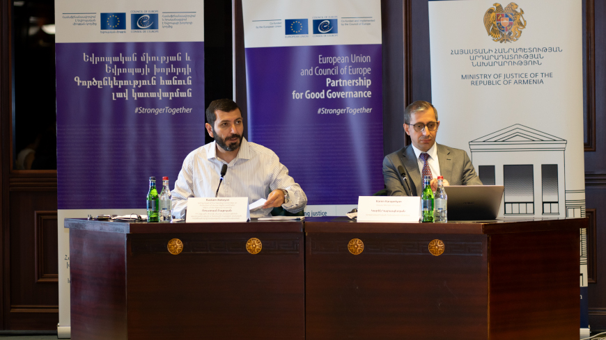 Presenting European standards on national minorities in Armenia