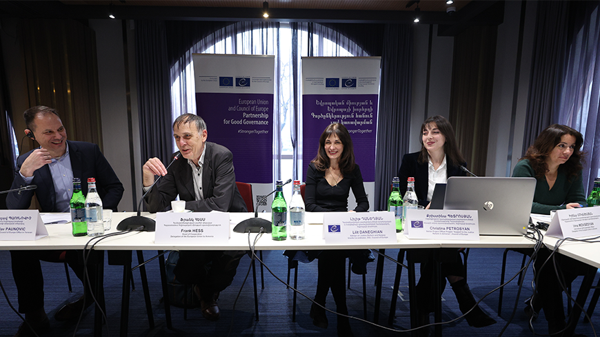 Justice reform in Armenia delivers tangible results through the Council of Europe-European Union joint project