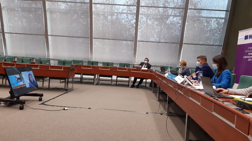 Council of Europe and European Union Delegation presented the state of implementation of the joint projects in Ukraine in 2020 and the PGG activities planned for 2021