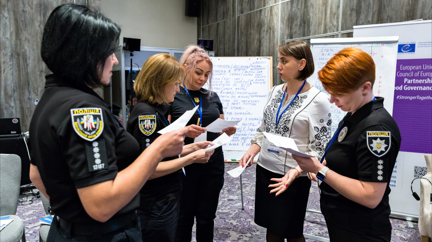 Combating discrimination and hate speech as law enforcement: a training for the National Police of Ukraine