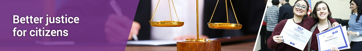 Better justice for citizens