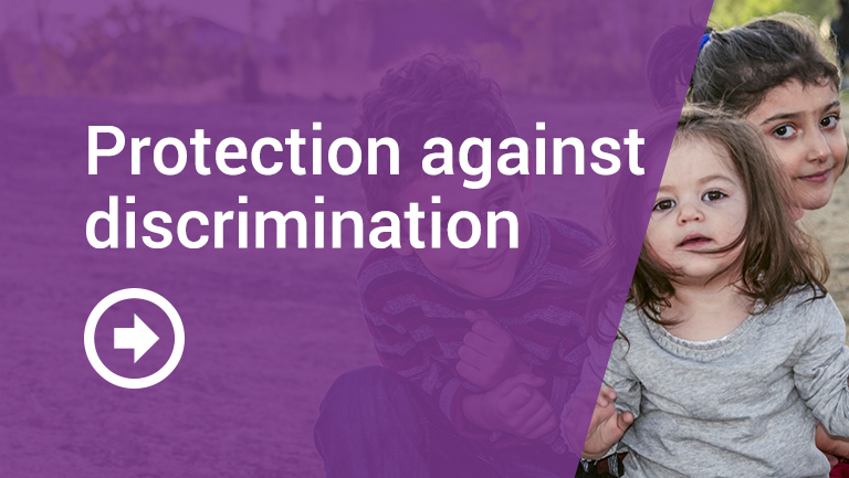 Protection against discrimination