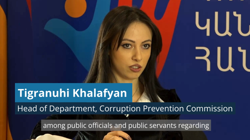 Testimonial video of Armenia Corruption Prevention Commission
