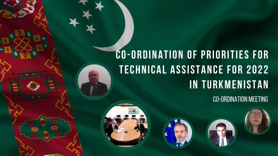 Technical assistance priorities for 2022 discussed and co-ordinated with the national authorities of Turkmenistan