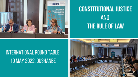 Exchanges on constitutional justice and the rule of law in Tajikistan