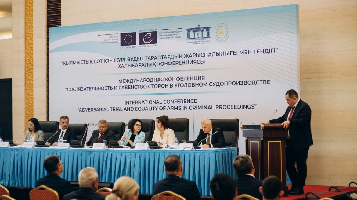 Kazakhstan: conference on adversarial trial and equality of arms in criminal proceedings
