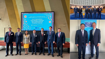 Visit of representatives of the Supreme Court and of the Judicial Administration of the Republic of Kazakhstan