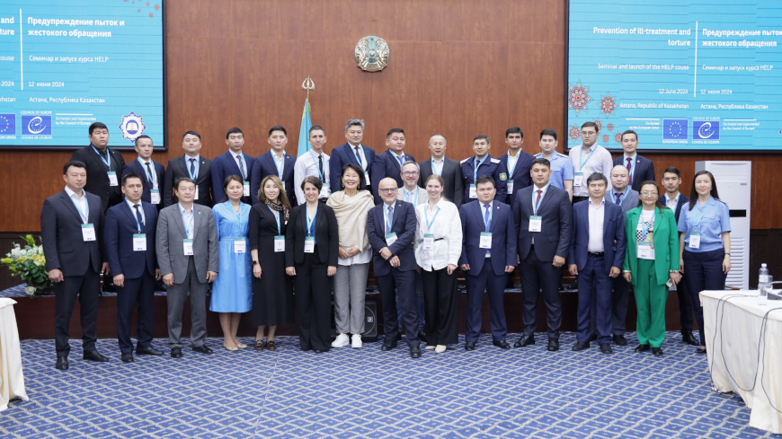 HELP course on Prohibition of Ill-Treatment launched for prosecutors in Kazakhstan