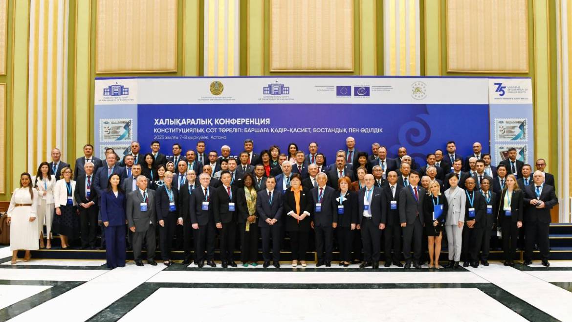 KAZAKHSTAN: International conference on Constitutional Justice, Dignity, Freedom, and Justice for All