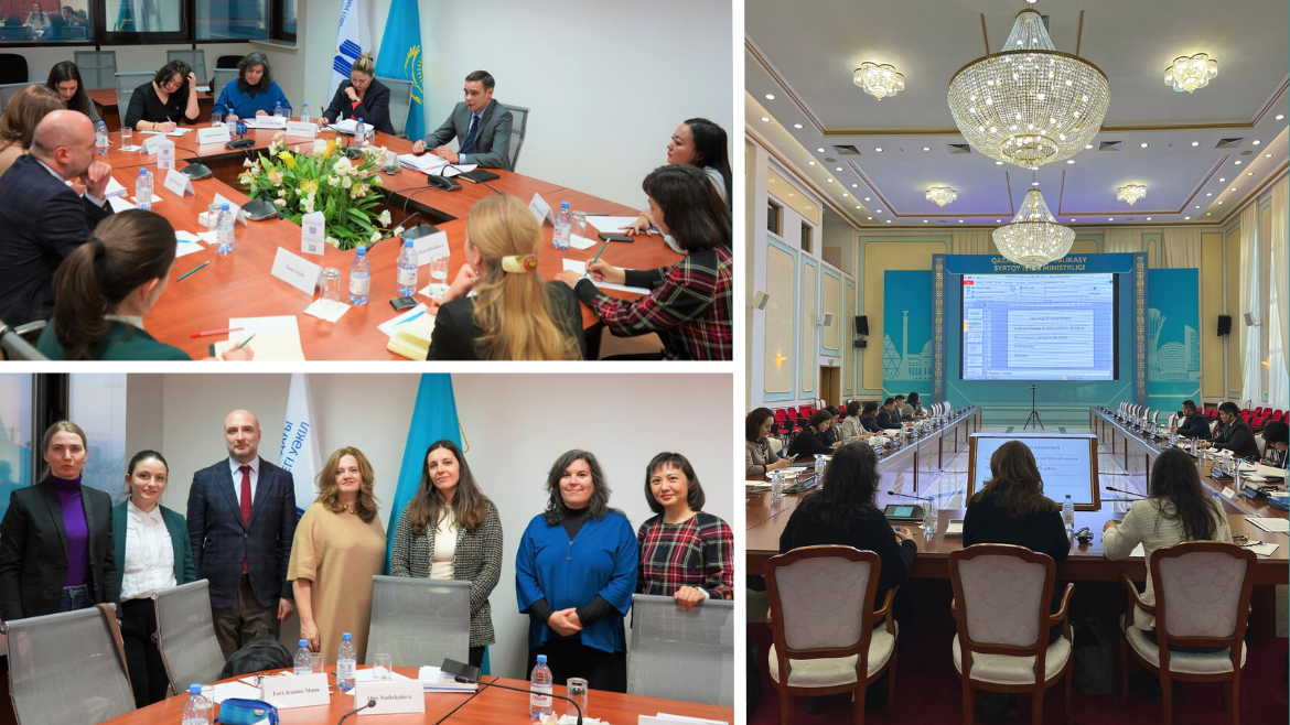 Kazakhstan: discussions with national authorities on recommendations for improving domestic violence legislation
