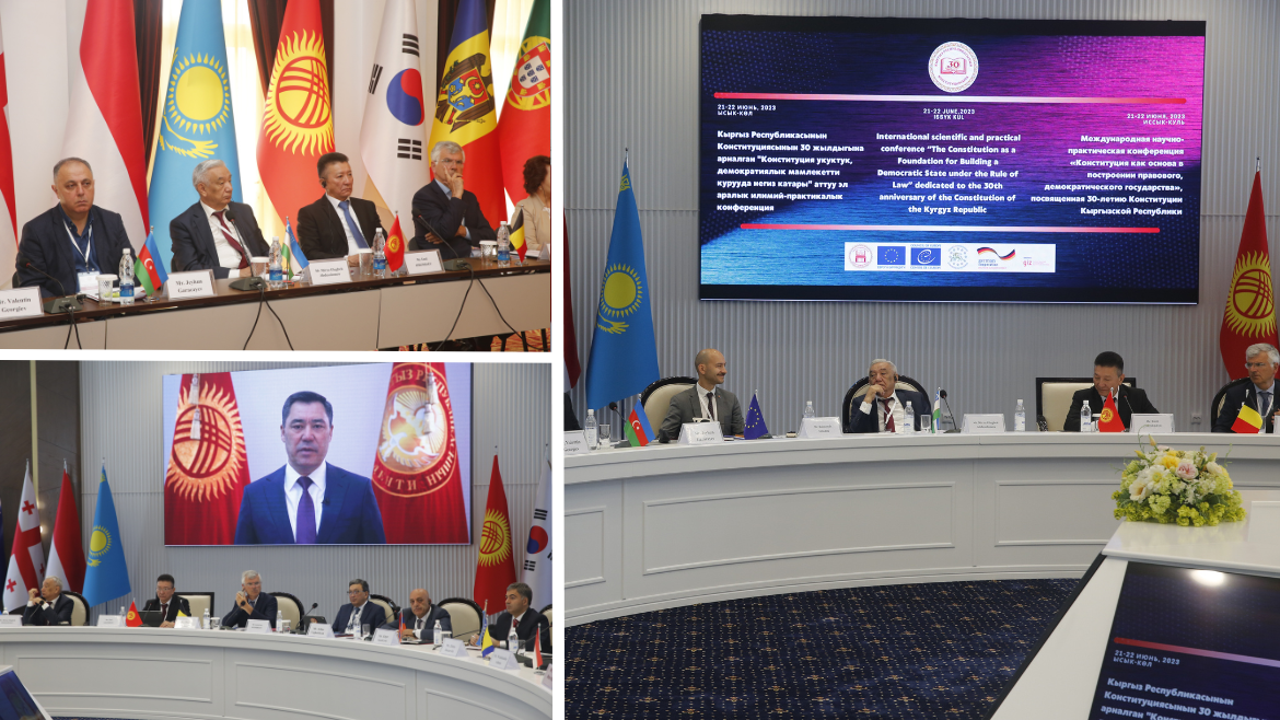 Kyrgyzstan: International Conference on “The Constitution as a foundation for building a democratic state under the rule of law”