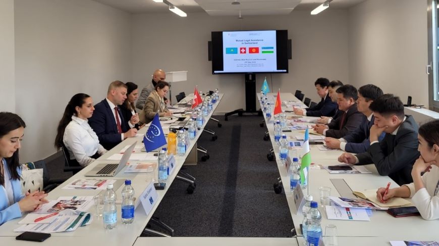 Kazakh, Kyrgyz and Uzbek authorities exchange experience on asset recovery and management with peers from Belgium and Switzerland