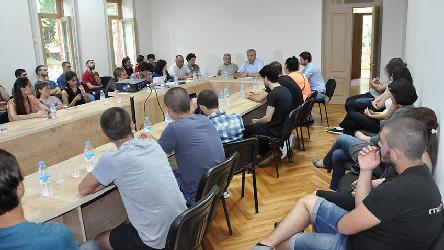 COMUS youth meeting in Dusheti