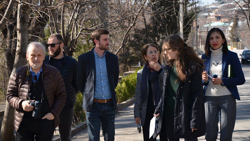 Visit of ICCROM expert: sharing experience in urban conservation between Georgia’s historic towns