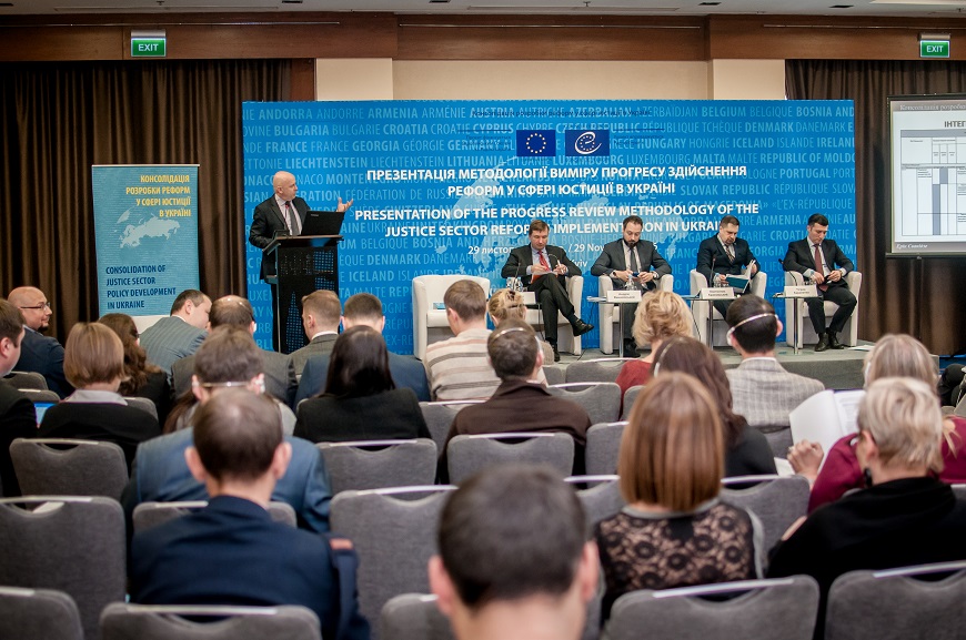 Presentation of the Progress Review Methodology of the Justice Sector Reforms Implementation