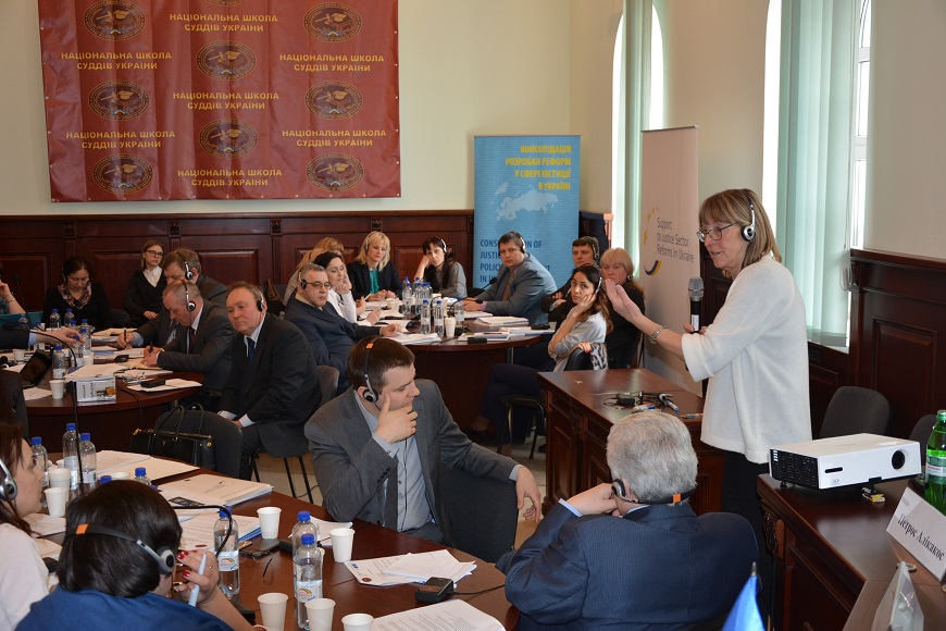 A three day Training-of-Trainers on the Choice of Methodologies for Development and Teaching of Curricula of Special Training of Candidate Judges