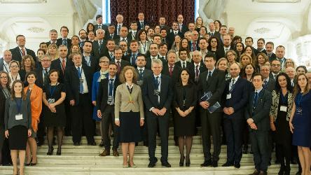 Southern Mediterranean partners take part in the discussion of “Operational Electoral Management Bodies for Democratic Elections” at the 14th European Conference of EMBs